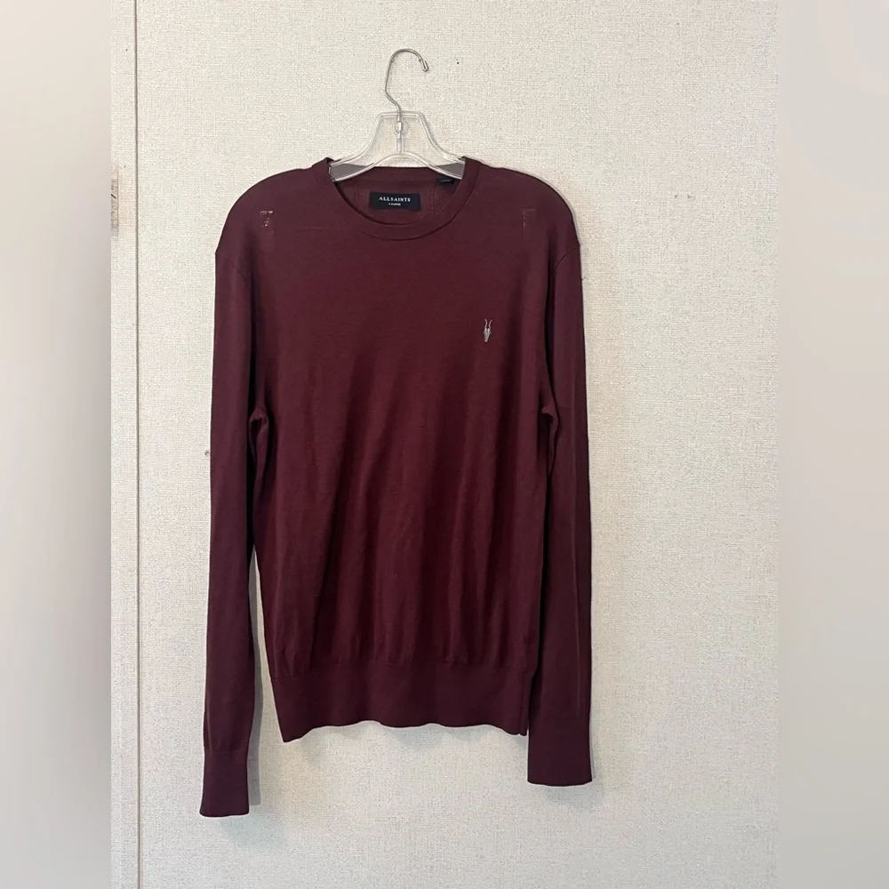 AllSaints
logo-embroidered crew-neck sweater - Picture 4 of 7